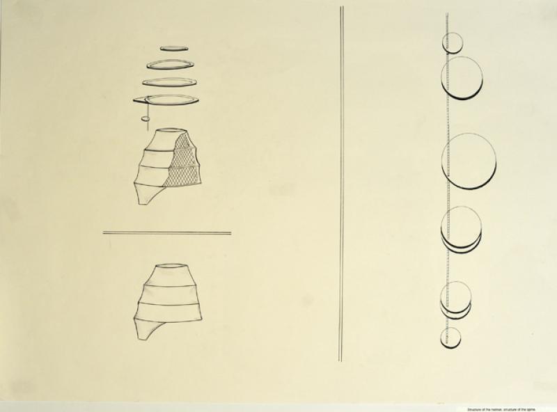 Structure and construction of the helmet and the spine
